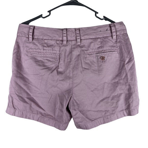 J. Crew NWT Lavender Chino Classic Tab Shorts Size 6 - Picture 5 of 5